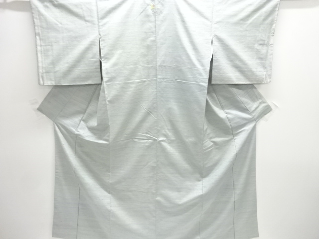 JAPANESE KIMONO / ANTIQUE KIMONO / SILK / TSUMUGI / WOVEN STRIPE